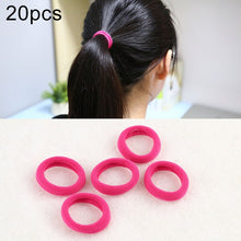 Load image into Gallery viewer, 20pcs / Pack Girls Kids Rubber Bands Ponytail Holder Elastic Hair Bands
