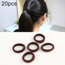 Load image into Gallery viewer, 20pcs / Pack Girls Kids Rubber Bands Ponytail Holder Elastic Hair Bands