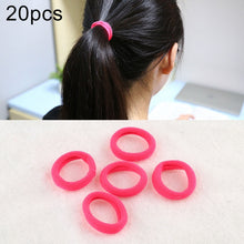 Load image into Gallery viewer, 20pcs / Pack Girls Kids Rubber Bands Ponytail Holder Elastic Hair Bands