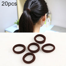 Load image into Gallery viewer, 20pcs / Pack Girls Kids Rubber Bands Ponytail Holder Elastic Hair Bands