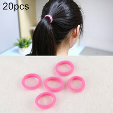 Load image into Gallery viewer, 20pcs / Pack Girls Kids Rubber Bands Ponytail Holder Elastic Hair Bands