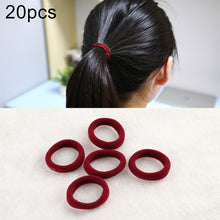Load image into Gallery viewer, 20pcs / Pack Girls Kids Rubber Bands Ponytail Holder Elastic Hair Bands