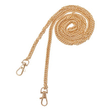 Load image into Gallery viewer, 10 PCS Metal Chain Shoulder Bags Handbag Buckle Handle DIY Double Woven Iron Chain Belt, 40cm, 60cm, 100cm, 120cm, 140cm