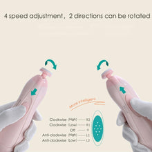 Load image into Gallery viewer, Electric Safe Nail Clipper Cutter Baby Nail Trimmer Manicure Pedicure Clipper Cutter