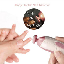 Load image into Gallery viewer, Electric Safe Nail Clipper Cutter Baby Nail Trimmer Manicure Pedicure Clipper Cutter