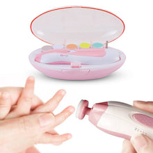 Load image into Gallery viewer, Electric Safe Nail Clipper Cutter Baby Nail Trimmer Manicure Pedicure Clipper Cutter