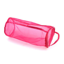 Load image into Gallery viewer, Mesh Bag DIY Hand Weaving Tools Yarn Storage Knitting Bag Organizer Hollow Yarn Bag, Big Rose Red, Big Purple, Small Rose Red, Small Purple, Small Beige, Small Pink