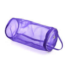 Load image into Gallery viewer, Mesh Bag DIY Hand Weaving Tools Yarn Storage Knitting Bag Organizer Hollow Yarn Bag, Big Rose Red, Big Purple, Small Rose Red, Small Purple, Small Beige, Small Pink