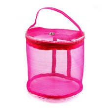 Load image into Gallery viewer, Mesh Bag DIY Hand Weaving Tools Yarn Storage Knitting Bag Organizer Hollow Yarn Bag, Big Rose Red, Big Purple, Small Rose Red, Small Purple, Small Beige, Small Pink