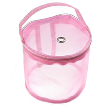 Load image into Gallery viewer, Mesh Bag DIY Hand Weaving Tools Yarn Storage Knitting Bag Organizer Hollow Yarn Bag, Big Rose Red, Big Purple, Small Rose Red, Small Purple, Small Beige, Small Pink