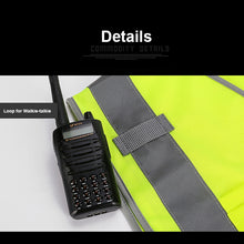 Load image into Gallery viewer, Multi-pockets Safety Vest Reflective Workwear Clothing, XXL-Chest 130cm, L-Chest 118cm, M-Chest 112cm, XL-Chest 124cm