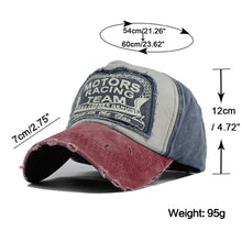Load image into Gallery viewer, Colorful Baseball Cap Retro Letter Peaked Cap Sunhat Outdoor Leisure Travel Cap for Adult, TBD047939701A, TBD047939701B, TBD047939701C, TBD047939701D, TBD047939701E, TBD047939701F, TBD047939701G, TBD047939701H