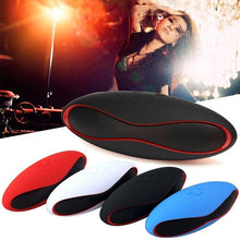 Load image into Gallery viewer, 3D Stereo Mini Rugby Shape Bluetooth Speaker with TF Card Slot(Blue)