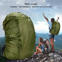 Load image into Gallery viewer, Waterproof Dustproof Backpack Rain Cover Portable Ultralight Outdoor Tools Hiking Protective Cover, 35L, 45L, 50-60L, 70L, 80L