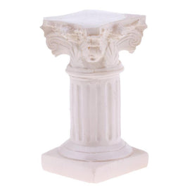 For Garden Diorama Yard Scenery Decor Resin Roman Column Pillar Model