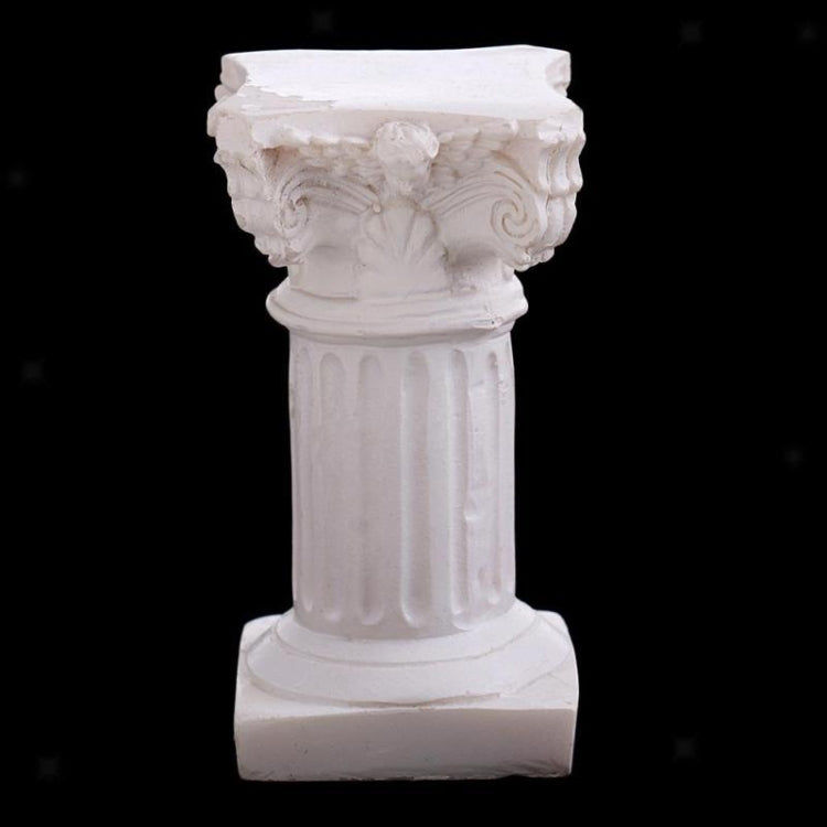 For Garden Diorama Yard Scenery Decor Resin Roman Column Pillar Model