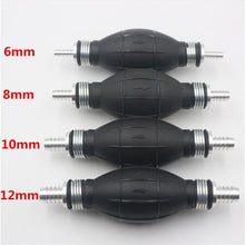 Load image into Gallery viewer, Universal Car Boat Motor Motorcycle Gasoline Pump Spherical Rubber Manual Fuel Pump, 6mm, 8mm, 10mm, 12mm