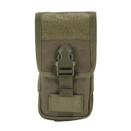Multifunctional Molle System Waist Bag Outdoor Running Pockets for Mobile Phone under 5.5 inch, 2 PCS