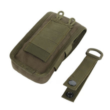 Load image into Gallery viewer, Multifunctional Molle System Waist Bag Outdoor Running Pockets for Mobile Phone under 5.5 inch, 2 PCS