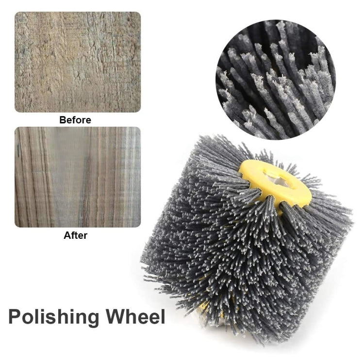 Abrasive Wire Drawing Wheel Wood Grain Reduction Refurbishment Drawing Wheel, 80 Mesh, 120 Mesh, 150 Mesh, 180 Mesh, 240 Mesh, 320 Mesh
