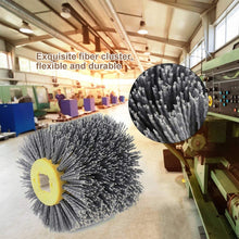 Load image into Gallery viewer, Abrasive Wire Drawing Wheel Wood Grain Reduction Refurbishment Drawing Wheel, 80 Mesh, 120 Mesh, 150 Mesh, 180 Mesh, 240 Mesh, 320 Mesh