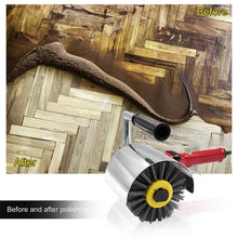 Load image into Gallery viewer, Abrasive Wire Drawing Wheel Wood Grain Reduction Refurbishment Drawing Wheel, 80 Mesh, 120 Mesh, 150 Mesh, 180 Mesh, 240 Mesh, 320 Mesh