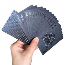 Load image into Gallery viewer, 2 PCS Creative Gold Foil Poker Plastic Waterproof Playing Cards