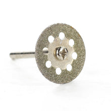 Load image into Gallery viewer, 8 Holes Emery Cutting Chip Jade  Saw Blade Electric Grinder Accessories, 10 Saw Blade 2 Connecting rod 25MM, 10 Saw Blade 2 Connecting rod 30MM, 10 Saw Blade 2 Connecting rod 20MM, 10 Saw Blade 2 Connecting rod 22MM