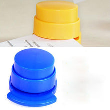 Load image into Gallery viewer, No Staple Paper Loose-leaf Stapler Air Needle-free Binder, Random Color Delivery, Needle-free Binder