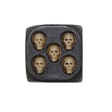 Load image into Gallery viewer, 5 PCS/Set Creative Skull Bones Dice Six Sided Skeleton Dice Club Pub Party Game Toys Resin Dice