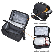 Load image into Gallery viewer, Lunch Bag Reusable Insulated Bag Multifunctional Waterproof Insulated Lunch Box