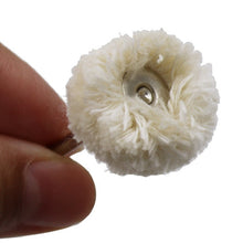 Load image into Gallery viewer, 10 PCS/Set Wool Polishing Head Wool Polishing Wheel Electric Grinder Accessories, Wool Polishing Head