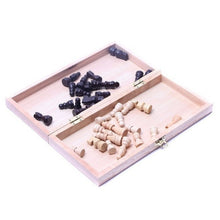 Load image into Gallery viewer, Wooden Folding Chess Board Game, Wooden Chess Board Game