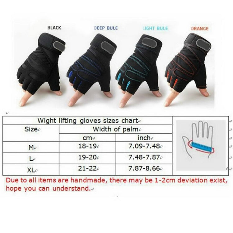 Gym Gloves Heavyweight Sports Exercise Weight Lifting Gloves Body Building Training Sport Fitness Gloves