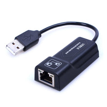 Load image into Gallery viewer, USB to RJ45 10/100 Mbps USB Ethernet Adapter Network card, USB 2.0 100Mbps