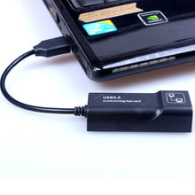 Load image into Gallery viewer, USB to RJ45 10/100 Mbps USB Ethernet Adapter Network card, USB 2.0 100Mbps