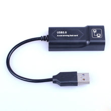 Load image into Gallery viewer, USB to RJ45 10/100 Mbps USB Ethernet Adapter Network card, USB 2.0 100Mbps