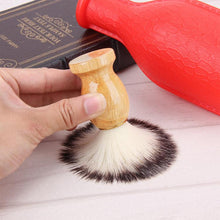 Load image into Gallery viewer, Wood Handle Hair Shaving Brush Facial Beard Cleaning Appliance Shave Salon Badger Hair Tool Razor Brush