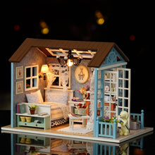 Load image into Gallery viewer, Cute Room Wooden House Furniture DIY Dollhouse Toys for Children Christmas and Birthday Gift