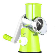 Load image into Gallery viewer, Multifunctional Electric Fruit Vegetable Slicer Cutter Carrot Potato Cutting Machine Stainless steel Blade Salad Chopper, Random Color Delivery