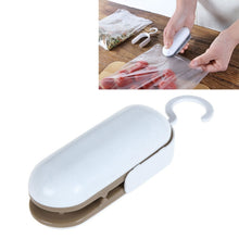 Load image into Gallery viewer, Household Mini Heat Sealing Machine Package Sealer Clamps, Brown, Gray