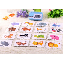 Load image into Gallery viewer, Graph Match Game Early Educational Montessori Toys Puzzle Card Cartoon Vehicle Animal Fruit Pair Matching Game, TBD048401201A, TBD048401201B, TBD048401201C, TBD048401201D, TBD048401201E, TBD048401201F, TBD048401201G, TBD048401201H