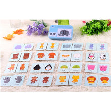Load image into Gallery viewer, Graph Match Game Early Educational Montessori Toys Puzzle Card Cartoon Vehicle Animal Fruit Pair Matching Game, TBD048401201A, TBD048401201B, TBD048401201C, TBD048401201D, TBD048401201E, TBD048401201F, TBD048401201G, TBD048401201H