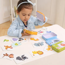 Load image into Gallery viewer, Graph Match Game Early Educational Montessori Toys Puzzle Card Cartoon Vehicle Animal Fruit Pair Matching Game, TBD048401201A, TBD048401201B, TBD048401201C, TBD048401201D, TBD048401201E, TBD048401201F, TBD048401201G, TBD048401201H