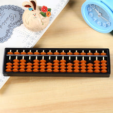 Load image into Gallery viewer, Plastic Abacus 15 Digits Arithmetic Tool Math Learn Aid Caculating Toys Gifts for Kids