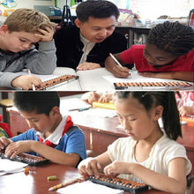 Load image into Gallery viewer, Plastic Abacus 15 Digits Arithmetic Tool Math Learn Aid Caculating Toys Gifts for Kids