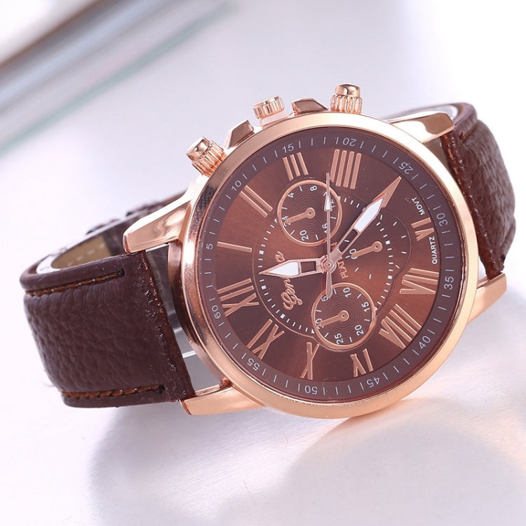 Women and Men Fashion Quartz Watches Leather Sports Casual Watch