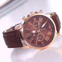 Load image into Gallery viewer, Women and Men Fashion Quartz Watches Leather Sports Casual Watch