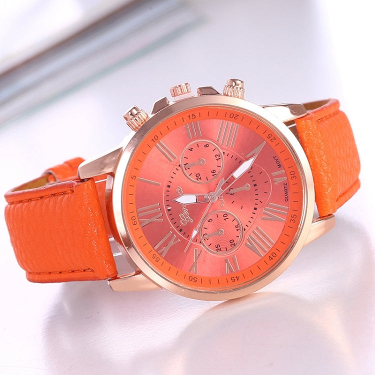 Women and Men Fashion Quartz Watches Leather Sports Casual Watch