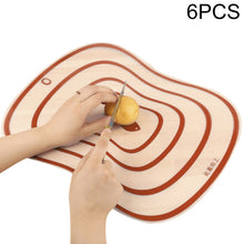 Load image into Gallery viewer, 6 PCS Kitchen Chopping Blocks Flexible Transparent PP Cutting Boards, S(20x14.8cm), M(30.5x23.5cm), L(42x31.5cm)